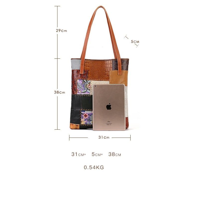  TX133-Túi Xách Da Thật Phối Màu 