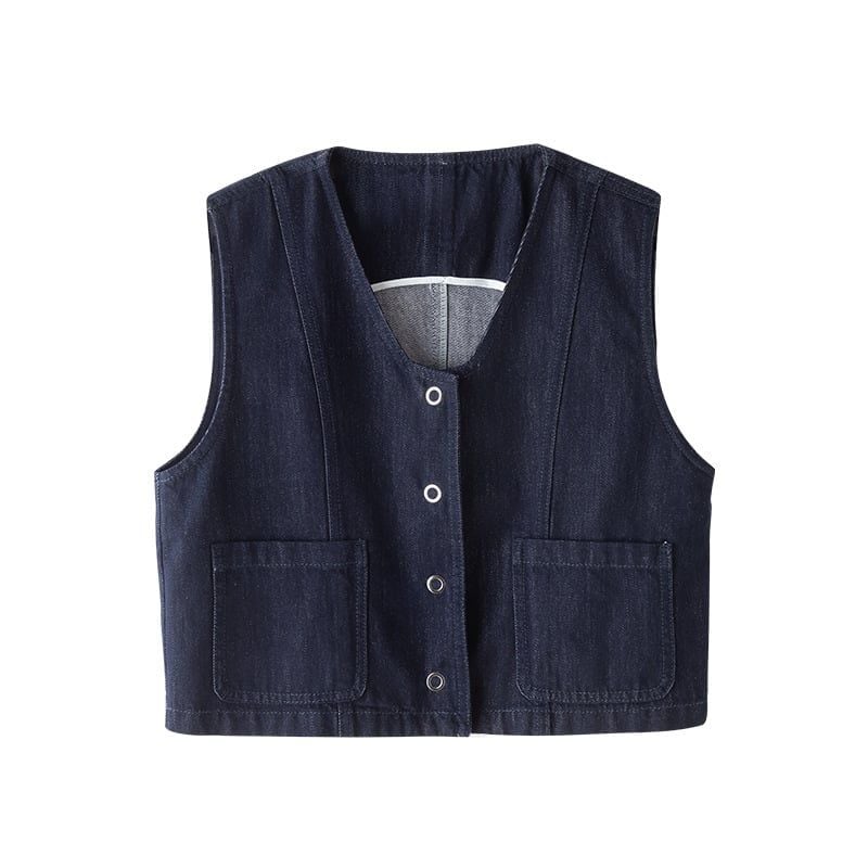  V03-A638-Váy Denim Thanh Lịch Hong Kong 