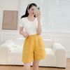 Q1128- Quần  Short Linen Dây Rút Hông