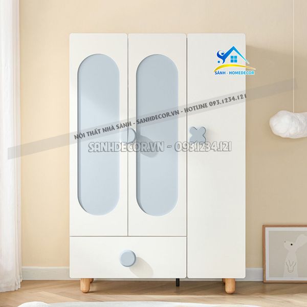  Tủ Đựng Quần Áo Đẹp Cho Bé - Teb35 