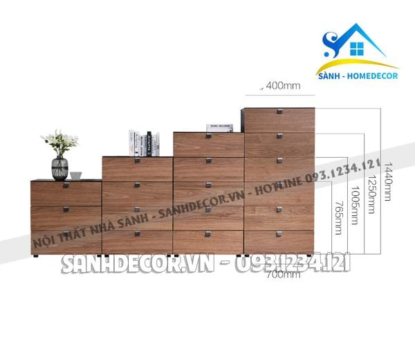  Bộ Tủ Trang Trí, Hồ Sơ Bắc Âu Tối Giản - Ttt11 