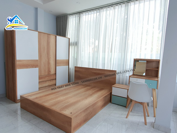  Bộ Phòng Ngủ 4 Món Hiện Đại - Bpn04 