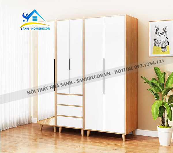  Tủ Quần Áo Hiện Đại - Tqa39 