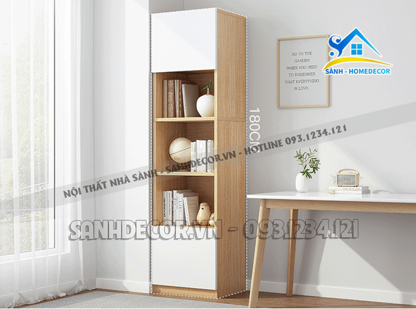  Tủ Sách Thiết Kế Nhỏ Gọn Độc Đáo - Ts25 