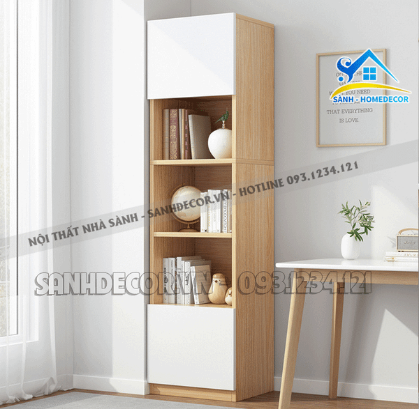  Tủ Sách Thiết Kế Nhỏ Gọn Độc Đáo - Ts25 