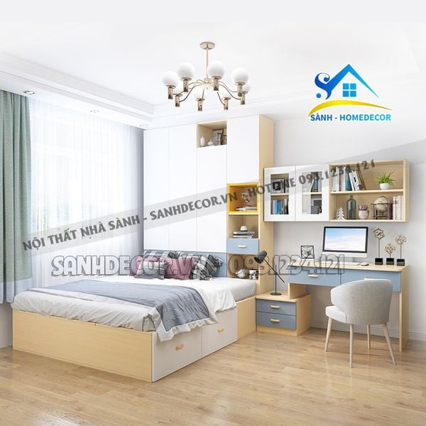  Combo Phòng Ngủ 5 Món Mẫu Đẹp  - Bpn21 