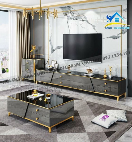  Bộ Phòng Khách Thiết Kế Hiện Đại - Setpk17 