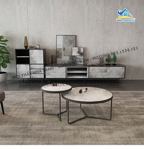  Bộ Phòng Khách Phong Cách Hiện Đại - Setpk21 