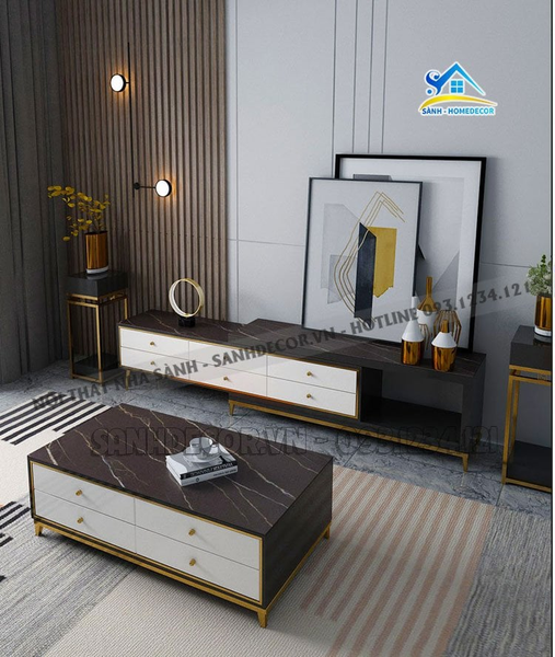  Bộ Phòng Khách Phong Cách Hiện Đại 2 Món - Setpk20 