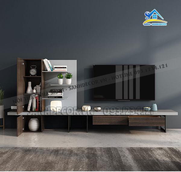  Bộ Kệ Tivi Phong Cách Bắc Âu- Sktv22 