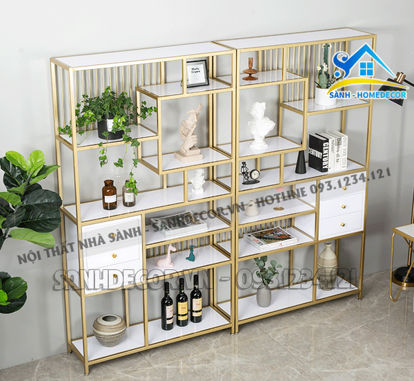  Kệ Trang Trí Phong Cách Hiện Đại - Ktt84 