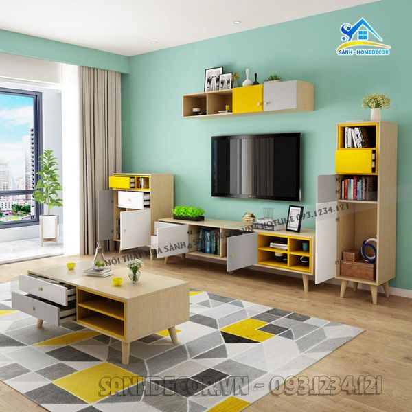  Bộ Phòng Khách Hiện Đại - Setpk22 