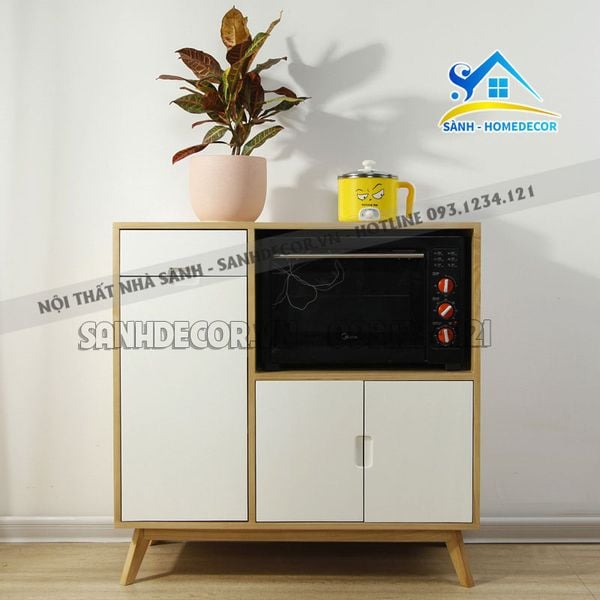  Tủ Để Lò Vi Sóng Nhà Bếp Hiện Đại - Stb123 