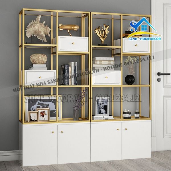  Kệ Trang Trí Phòng Khách Hiện Đại - Ktt102 