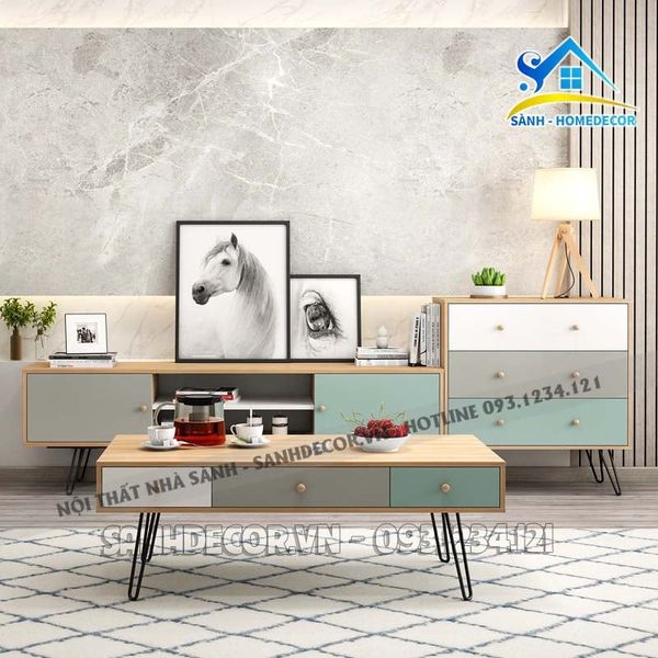  Set Phòng Khách 3 Món Trẻ Trung - Setpk46 