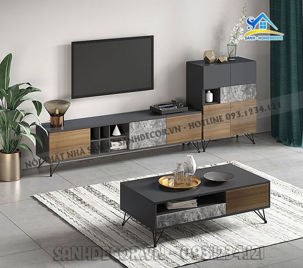  Bộ Phòng Khách Thiết Kế Phong Cách Bắc Âu - Setpk12 