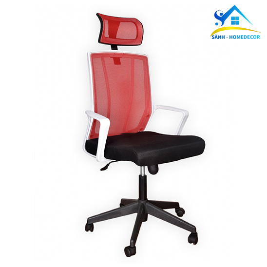  Ghế Trưởng Phòng Lưng Cao Sgtp06 - Đỏ 