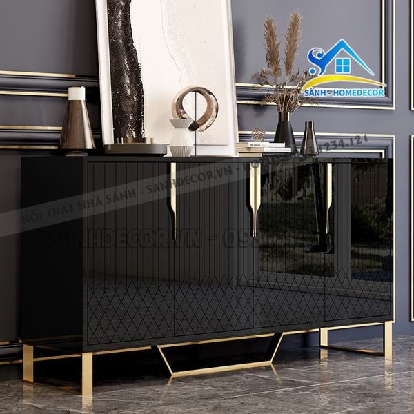  Tủ Console Gỗ Sơn 2K Sang Trọng - Stb93 