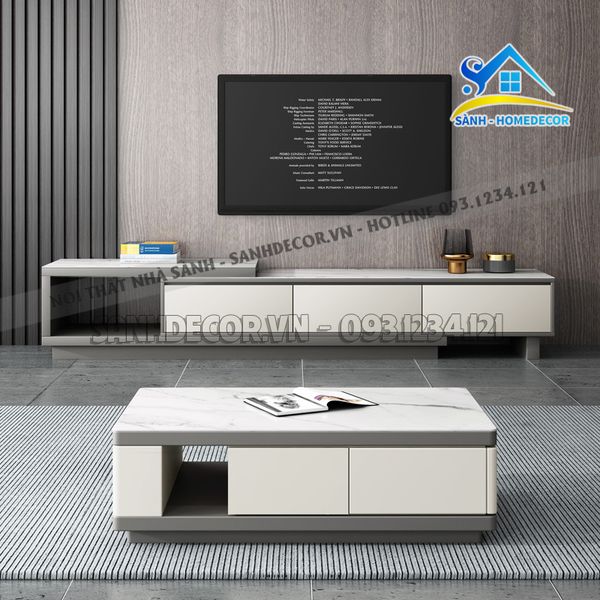  Bộ Phòng Khách 2 Món Gỗ Hiện Đại - Setpk58 