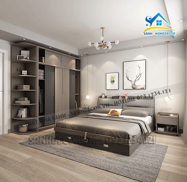  Bộ Phòng Ngủ Phong Cách Hiện Đại - Bpn17 