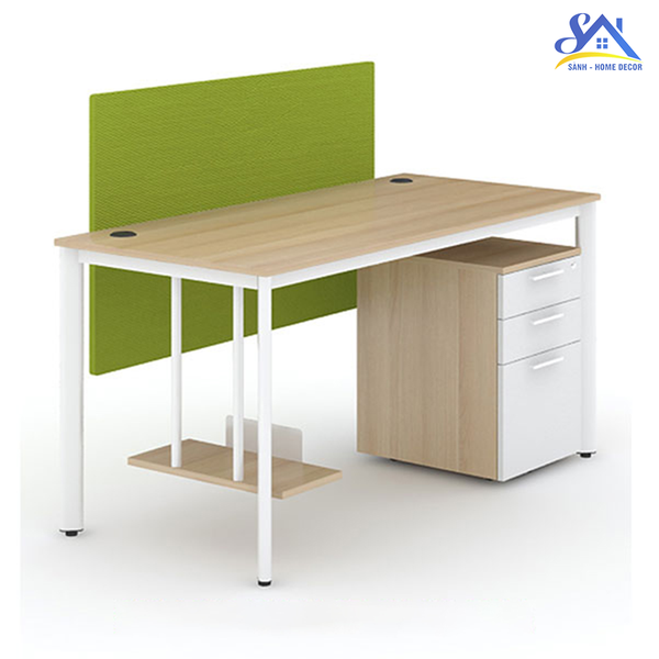  Bàn Làm Việc Khung Sắt Ovan Sbvp001 