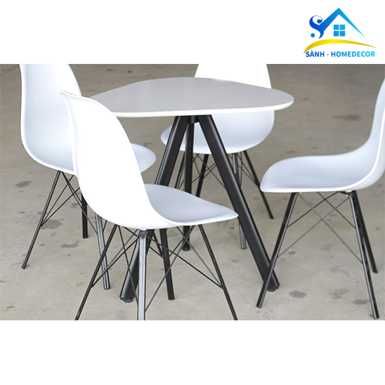  Bộ Bàn Trà Tam Giác 4 Ghế Eames - Bt04 