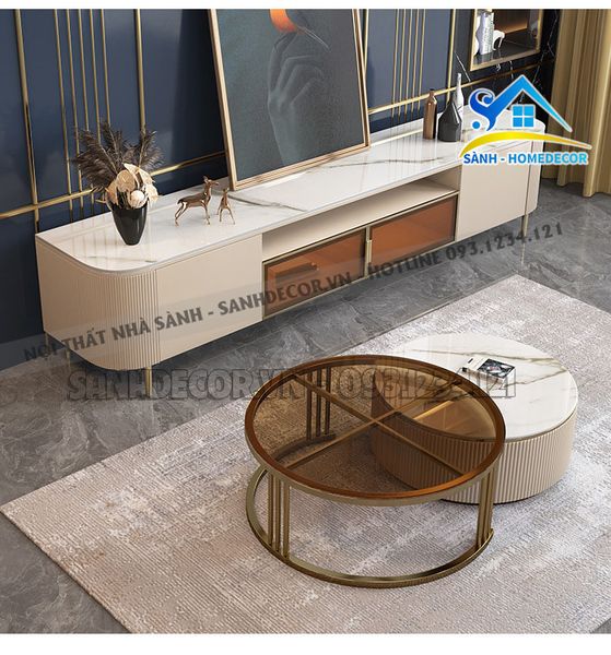  Kệ Tivi Cánh Kính Cường Lực Hiện Đại - Sktv41 