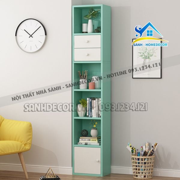  Tủ Sách Gỗ Hiện Đại  - Ts31 