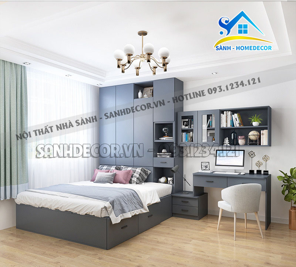  Combo Phòng Ngủ 5 Món Mẫu Đẹp  - Bpn21 