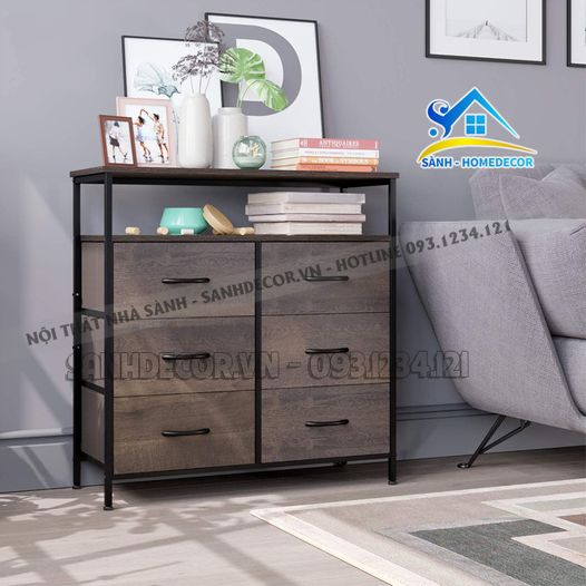  Tủ Sách Trang Trí Đa Năng - Ts44 