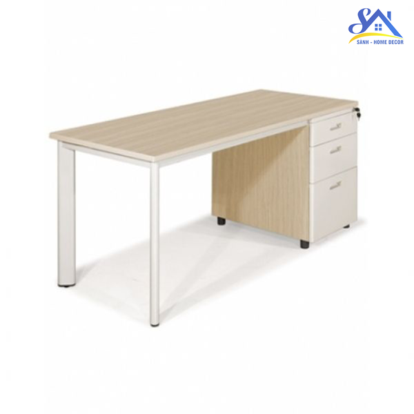  Bàn Làm Việc Khung Sắt Ovan Sbvp006 