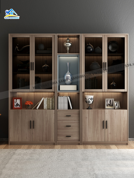  Tủ Hồ Sơ 5 Cánh Cao Cấp - Ths30 