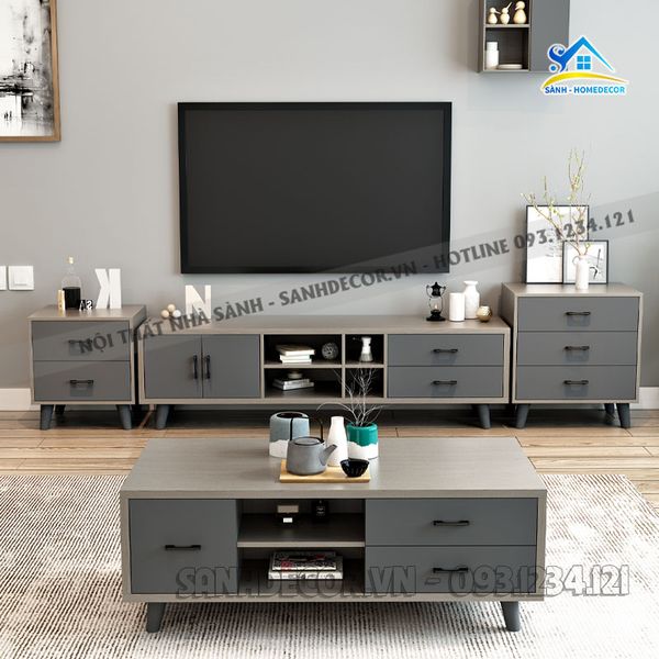  Bộ Phòng Khách Thiết Kế Phong Cách Bắc Âu - Setpk09 