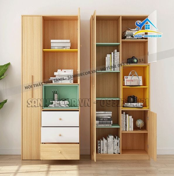  Tủ Trang Trí Thiết Kế Đơn Giản - Ttt09 