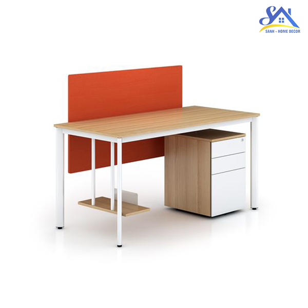  Bàn Làm Việc Khung Sắt Ovan Sbvp001 