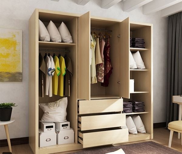  Tủ Quần Áo Kiểu Dáng Hiện Đại- Tqa36 