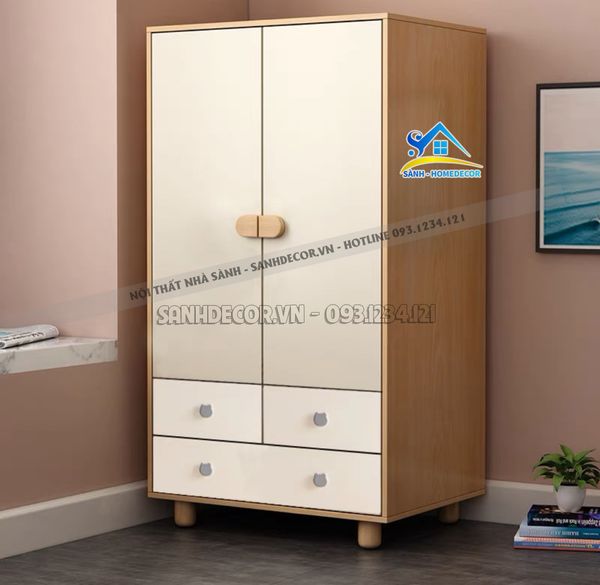  Tủ Đựng Quần Áo Cho Bé Yêu - Taeb05 