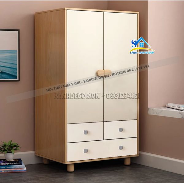  Tủ Đựng Quần Áo Cho Bé Yêu - Taeb05 