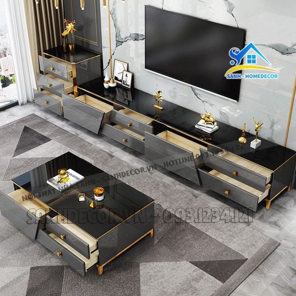  Bộ Phòng Khách Thiết Kế Hiện Đại - Setpk17 