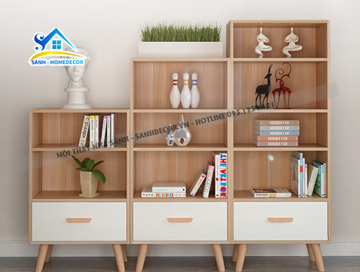  Bộ Tủ Kệ Sách Broby_Sts01 