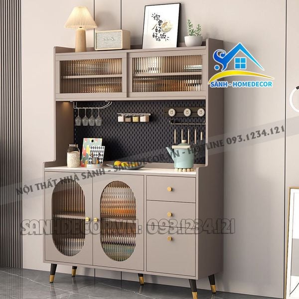  Tủ Bếp Gỗ Đa Năng Nhiều Ngăn Kéo - Stb182 