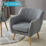 Ghế sofa đơn hình đóa hoa - GSFD01