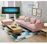 Sofa băng 3 chỗ màu Pink ngọt ngào - SF14