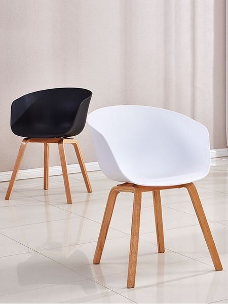  Ghế Cafe Chân Gỗ Phong Cách Bắc Âu Sgcf003 