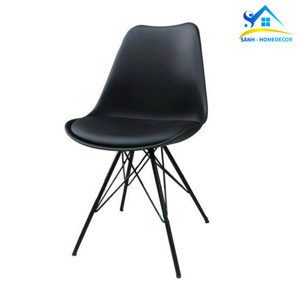  Ghế Luxury Chân Sắt Sglxr01 - Màu Đen 
