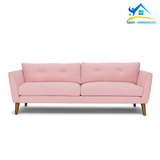 Sofa băng màu Pink cao cấp - SF03