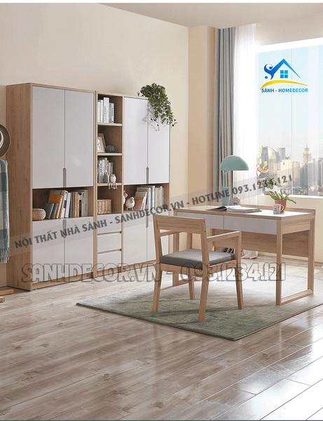  Bộ Tủ Sách Trang Trí Trẻ Trung - Ttt12 
