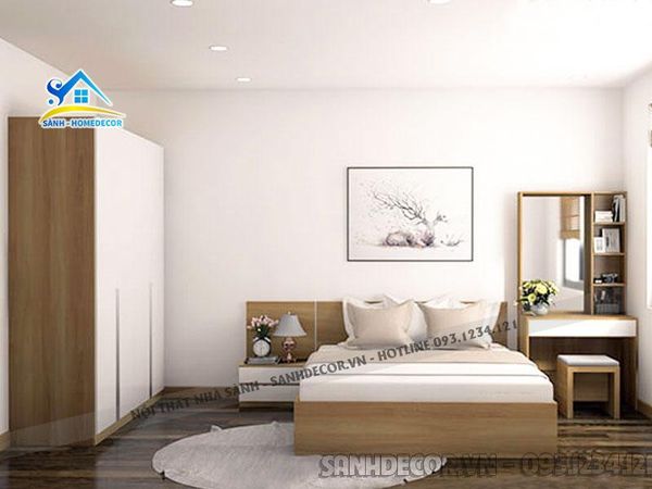  Bộ Phòng Ngủ Hiện Đại 5 Món Cao Cấp - Bpn09 