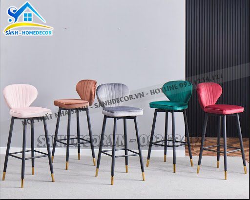  Ghế Quầy Bar Bọc Nệm Cao Cấp - Gqb05 