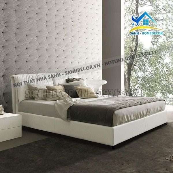  Giường Ngủ Bọc Nệm Cao Cấp - Sg113 